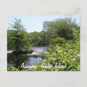 Ashaway, Rhode Island Postkarte