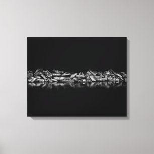 Ashbridges Bay Breakwall 1 Leinwanddruck