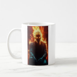 Ashen Amidst Flames - Dramatische und faszinierend Kaffeetasse