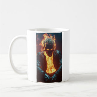 Ashen Amidst Flames - Dramatische und faszinierend Kaffeetasse