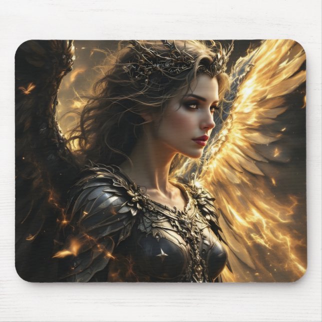 Ashenlight: Die Schattenflamme-Seraph Mousepad (Vorne)