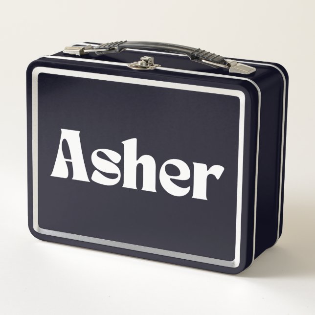 Asher Metal Lunchbox (Vorderseite)