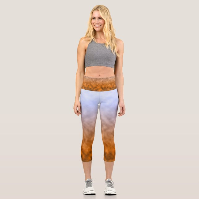 Ashes Into Aurora Capri Leggings (Vorderseite)