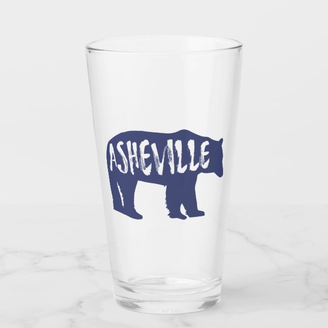 Asheville Bear Glas (Vorderseite)