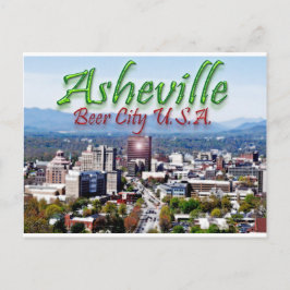 Asheville Beer City USA Postkarte