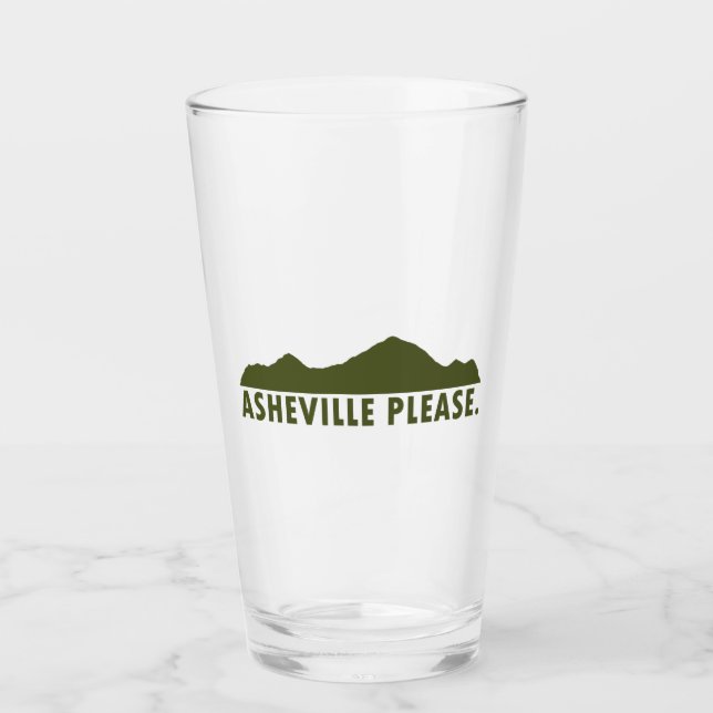 Asheville bitte glas (Vorderseite)