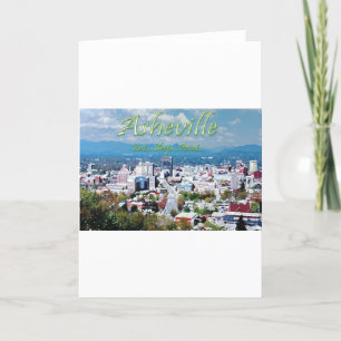 Asheville...Essen..Schlaf...Paint Feiertagskarte