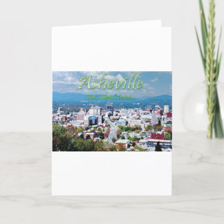 Asheville...Essen..Schlaf...Paint Feiertagskarte