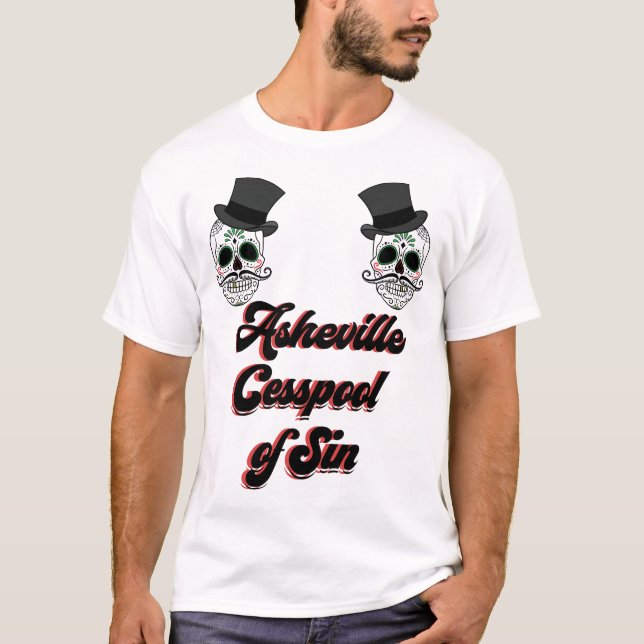 Asheville - Kessel der Sünde T-Shirt (Vorderseite)