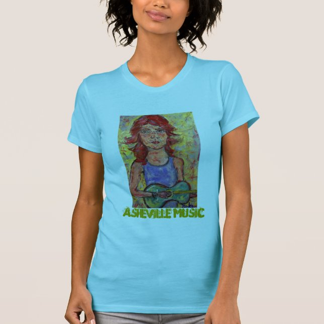 Asheville-Musik T-Shirt (Vorderseite)