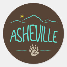 Asheville, NC-Aufkleber