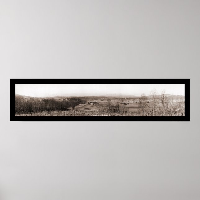 Asheville NC Club Foto 1911 Poster (Vorne)