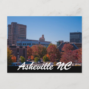 Asheville NC Postkarte