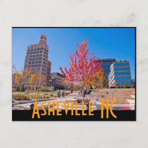Asheville NC Postkarte