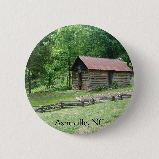 Asheville, North Carolina Button (Vorderseite)