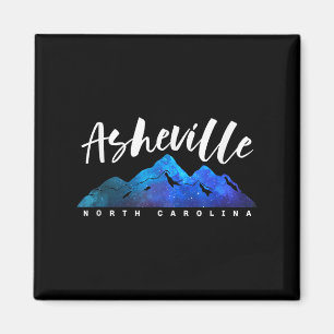 Asheville North Carolina Camping Wandern Skifahren Magnet