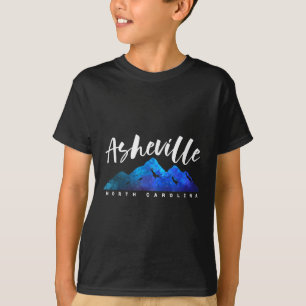 Asheville North Carolina Camping Wandern Skifahren T-Shirt