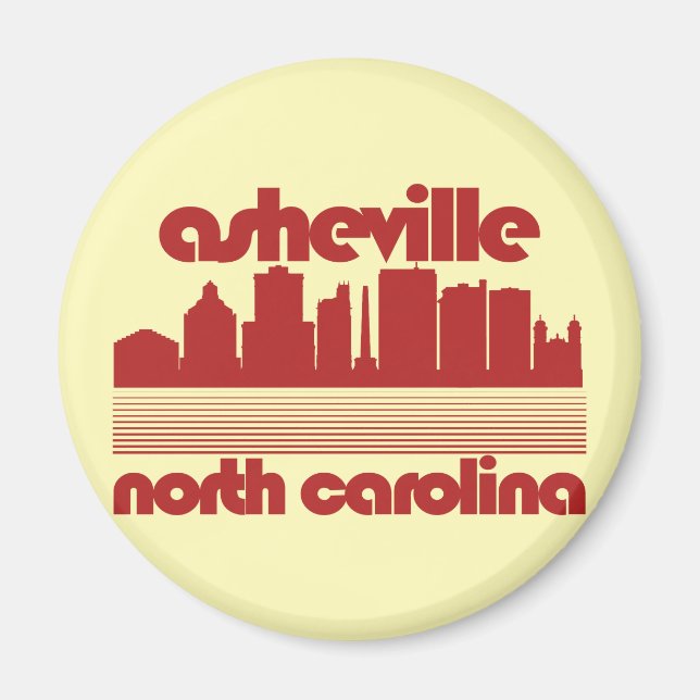 Asheville, North Carolina Magnet (Vorne)