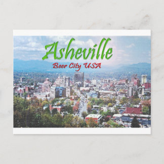 ASHEVILLE, NORTH CAROLINA POSTKARTE