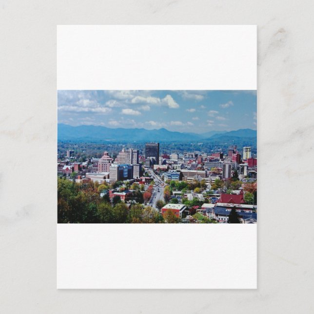 Asheville Tshirts Postkarte (Vorderseite)