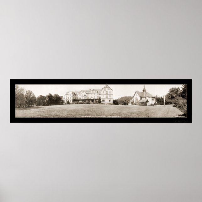 Asheville Uni Foto 1910 Poster (Vorne)