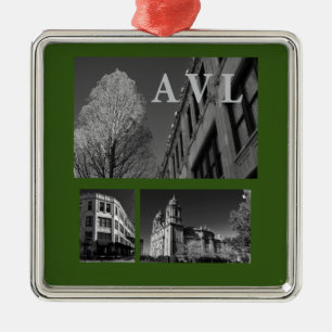 Asheville-Verzierung Ornament Aus Metall