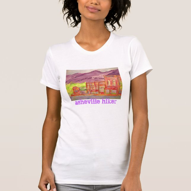 Asheville-Wanderer T-Shirt (Vorderseite)