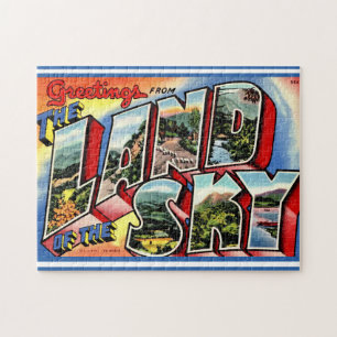 Asheville's Land of the Sky 11x14 Puzzle