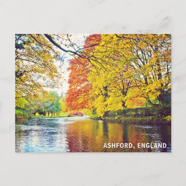 Ashford, Kent, England Postcard Postkarte (Vorderseite)