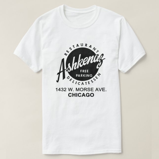 Ashkenaz Delicatessen Restaurant, Chicago T-Shirt (Design vorne)