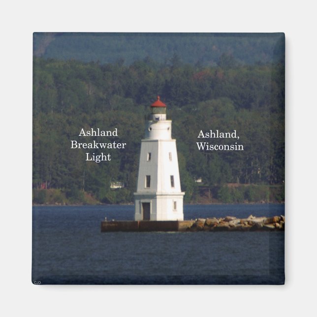 Ashland Breakwater Light-Magnet Magnet (Vorne)