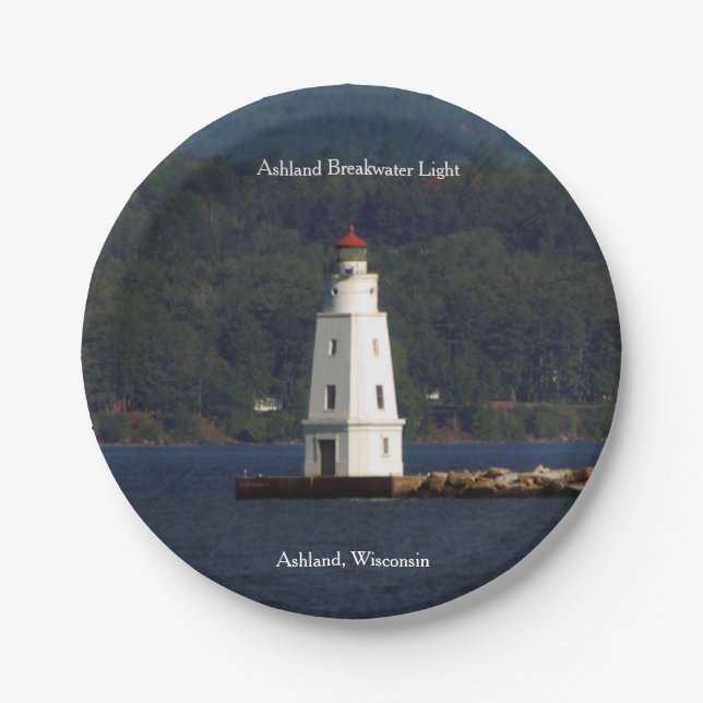 Ashland Breakwater Light Paper Pappteller (Vorderseite)