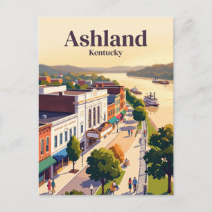 Ashland, Kentucky Postkarte
