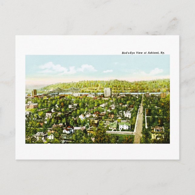 Ashland, Kentucky Postkarte (Vorderseite)