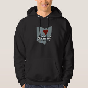 ASHLAND Ohio OH Stadt Staat USA Süßes Andenken Hoodie