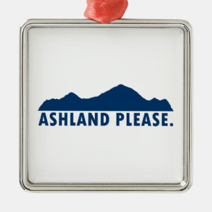 Ashland Oregon Bitte Ornament Aus Metall