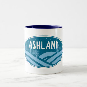 Ashland Oregon Outdoor Zweifarbige Tasse
