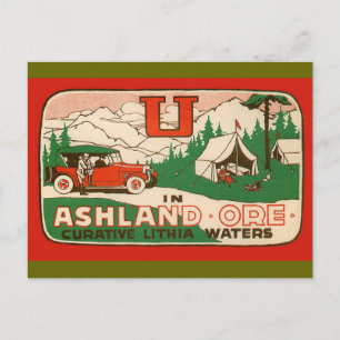 Ashland Oregon Postkarte