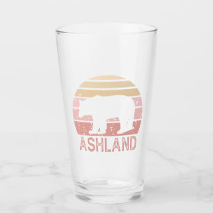Ashland Oregon Retro Bear Glas