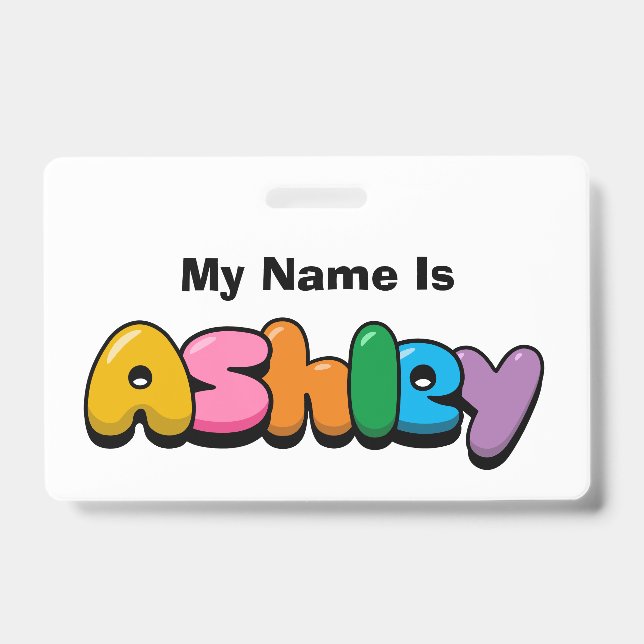 Ashley Ausweis (Vorderseite)