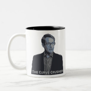 Ashley Bloomfield The Curve Crusher Zweifarbige Tasse