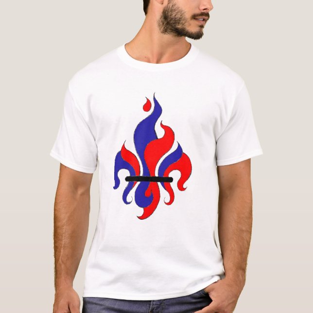 Ashley Blumen-Stand und Kampf! T-Shirt (Vorderseite)