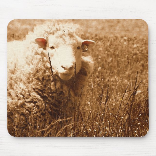 Ashley in Sepia Mousepad (Vorne)