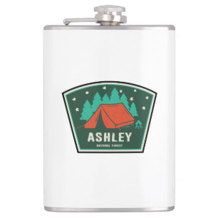 Ashley National Forest Camping Flachmann