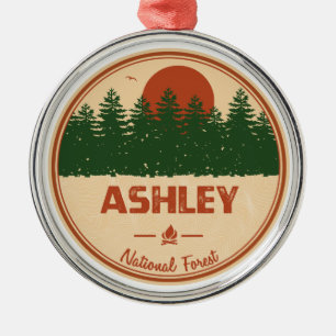 Ashley National Forest Ornament Aus Metall