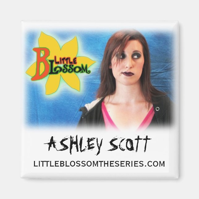 Ashley Scott Kühlschrankmagnet Magnet (Vorne)