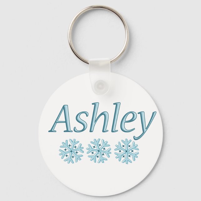 Ashley Snowflake Schlüsselanhänger (Vorderseite)