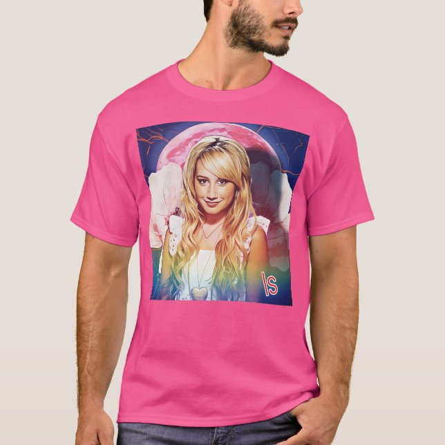 Ashley Tisdale T-Shirt (Vorderseite)
