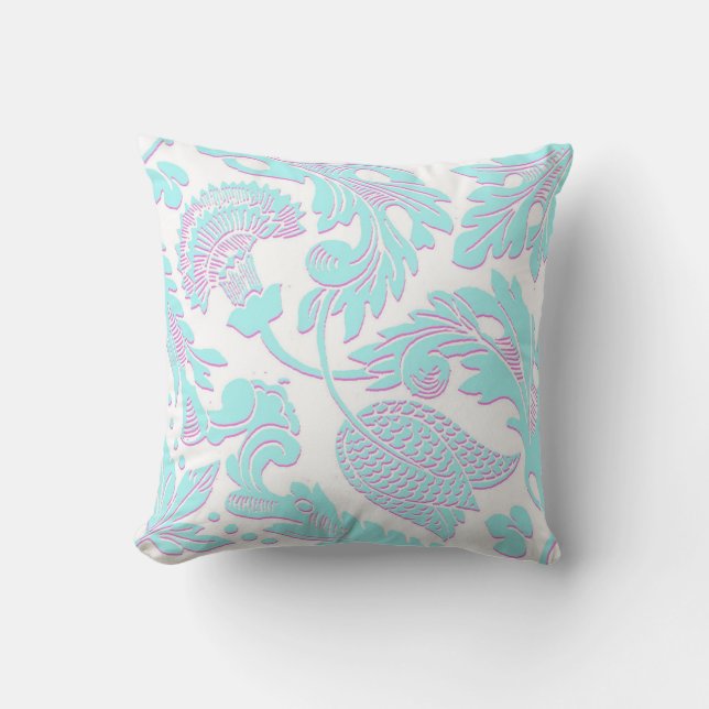 Ashleys Torly - Vintage Mod Blume Pillow Kissen (Vorderseite)