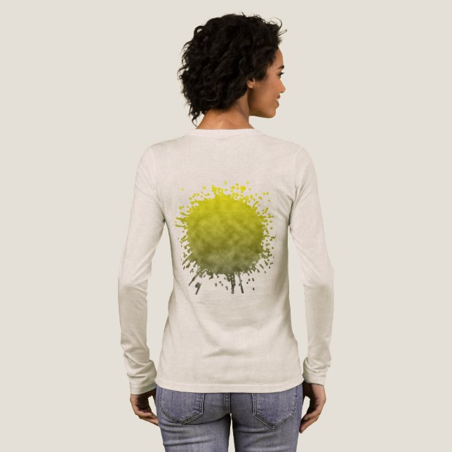 Ashlight Descent Tri-Blend Shirt (Voller Rückseite)
